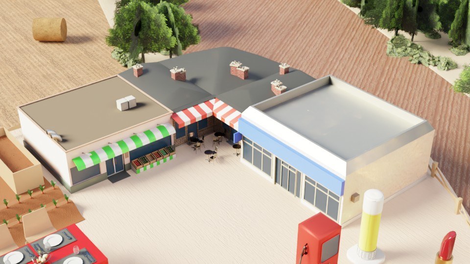 Distribution of food products